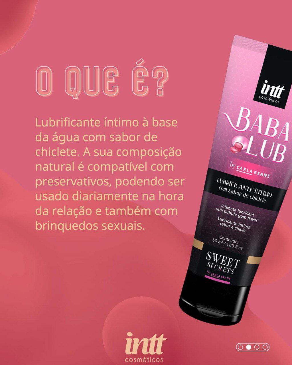 BABALUB LUBRIFICANTE BEIJÁVEL À BASE D’ÁGUA 50ML - Image 2