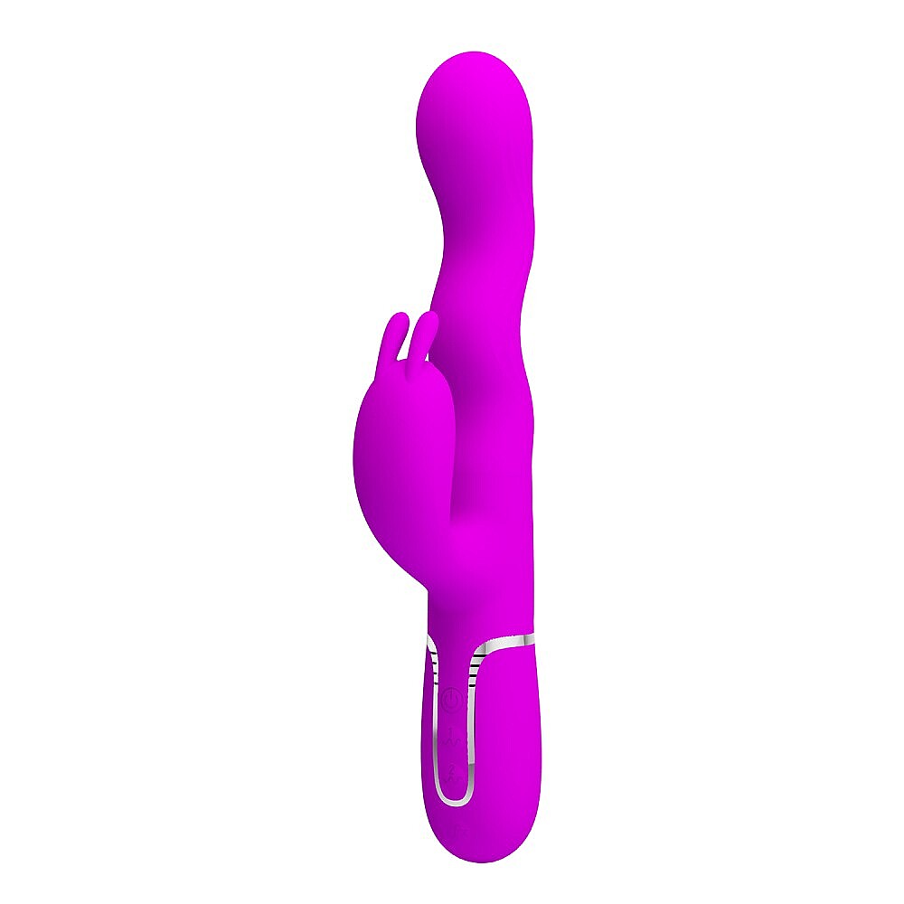 Laursen vibrador duplo com formato de coelho