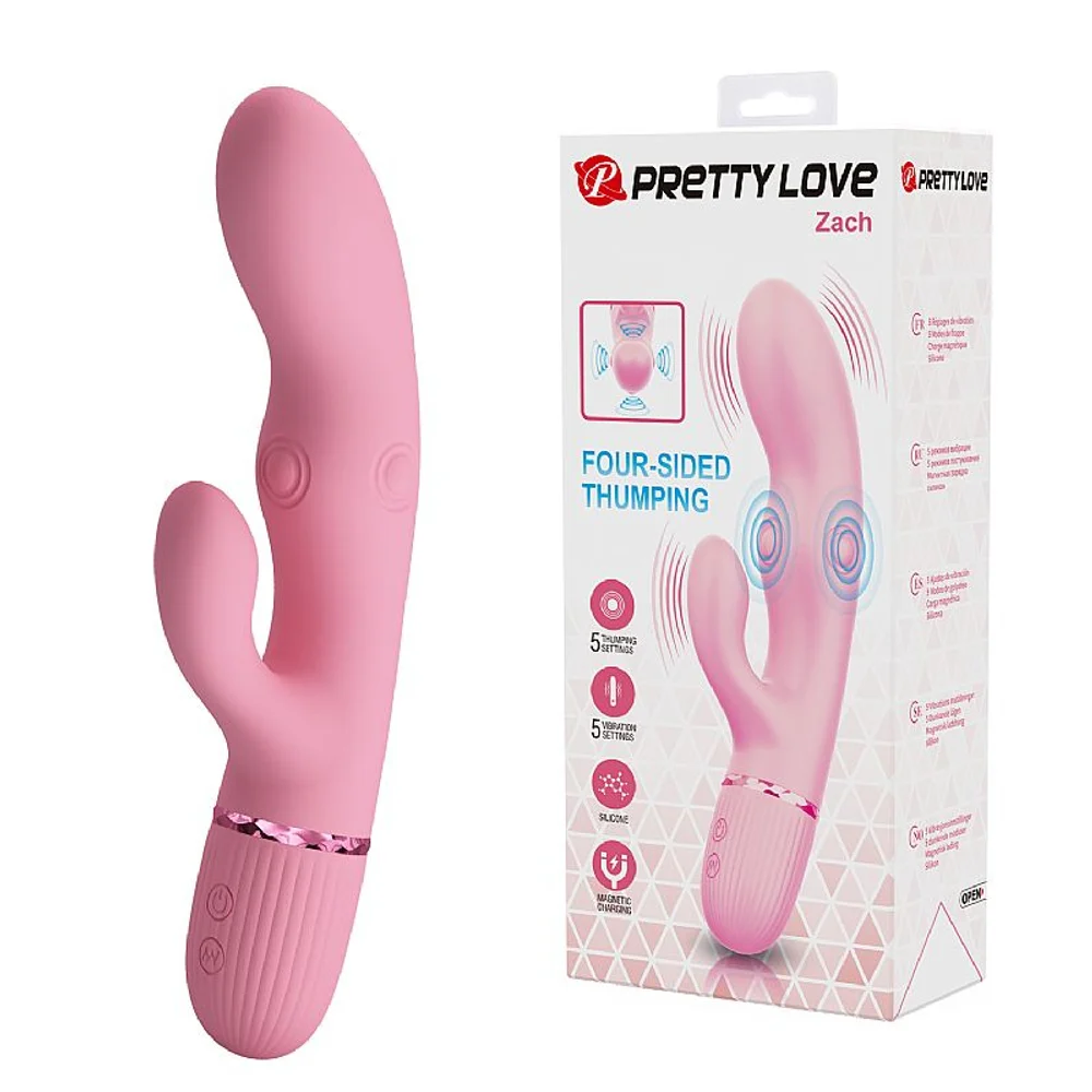 Vibrador De Ponto G E Clitóris Com 4 Tapping – Zach
